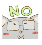 めがねこ。（個別スタンプ：9）
