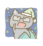 めがねこ。（個別スタンプ：20）