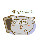 めがねこ。（個別スタンプ：27）