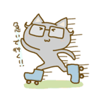 めがねこ。（個別スタンプ：33）