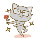 めがねこ。（個別スタンプ：36）