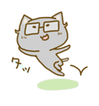 めがねこ。（個別スタンプ：38）