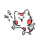 楽描き水玉ねこたん（個別スタンプ：33）