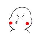 白い生き物（個別スタンプ：22）