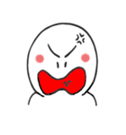 白い生き物（個別スタンプ：23）