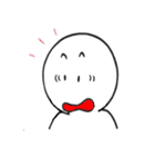 白い生き物（個別スタンプ：26）