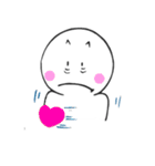 白い生き物（個別スタンプ：27）