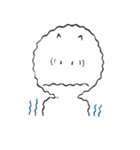 白い生き物（個別スタンプ：30）