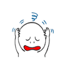白い生き物（個別スタンプ：33）