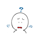 白い生き物（個別スタンプ：37）