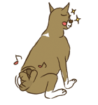 ボクサー犬「ガイ」（個別スタンプ：20）