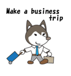 Husky manager English version（個別スタンプ：26）