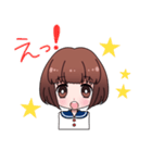 おかっぱちゃん（個別スタンプ：3）