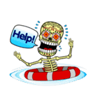 Funny Skeletons！ Part One.（個別スタンプ：32）