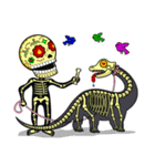 Funny Skeletons！ Part One.（個別スタンプ：36）