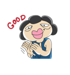Crazy Aunt（個別スタンプ：8）