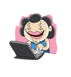 Crazy Aunt（個別スタンプ：9）