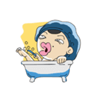 Crazy Aunt（個別スタンプ：12）