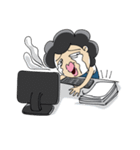 Crazy Aunt（個別スタンプ：16）