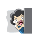 Crazy Aunt（個別スタンプ：17）