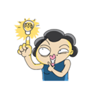 Crazy Aunt（個別スタンプ：18）