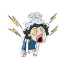 Crazy Aunt（個別スタンプ：20）
