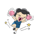Crazy Aunt（個別スタンプ：24）