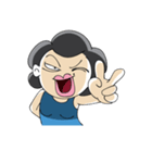 Crazy Aunt（個別スタンプ：25）