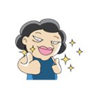 Crazy Aunt（個別スタンプ：28）