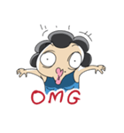 Crazy Aunt（個別スタンプ：31）
