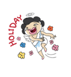 Crazy Aunt（個別スタンプ：34）