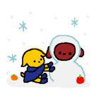りんごとみかん（個別スタンプ：33）