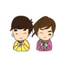 Cute Couple EP.2 Go＆Nana（個別スタンプ：12）