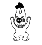 しろの日常（個別スタンプ：16）