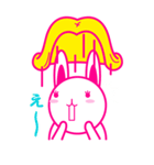 ぷりてぃ☆うさ姐（個別スタンプ：3）