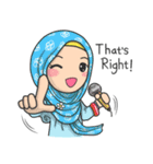 Flower Hijab 2（個別スタンプ：17）