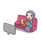 Flower Hijab 2（個別スタンプ：39）