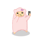Alpaca Sheep Lover（個別スタンプ：6）