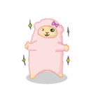 Alpaca Sheep Lover（個別スタンプ：28）