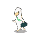Alpaca Sheep Lover（個別スタンプ：31）