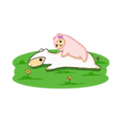 Alpaca Sheep Lover（個別スタンプ：32）