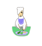 Alpaca Sheep Lover（個別スタンプ：36）