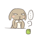 たれ耳うさぎのモコ、その2（個別スタンプ：32）
