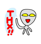 グレイと友人たち（個別スタンプ：5）