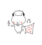 くまとブランケット（個別スタンプ：9）