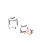くまとブランケット（個別スタンプ：12）