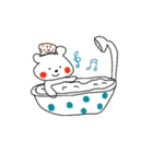 くまとブランケット（個別スタンプ：14）