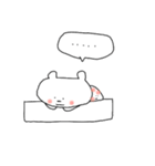 くまとブランケット（個別スタンプ：24）