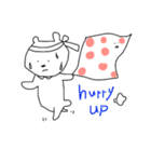 くまとブランケット（個別スタンプ：28）