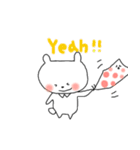 くまとブランケット（個別スタンプ：38）